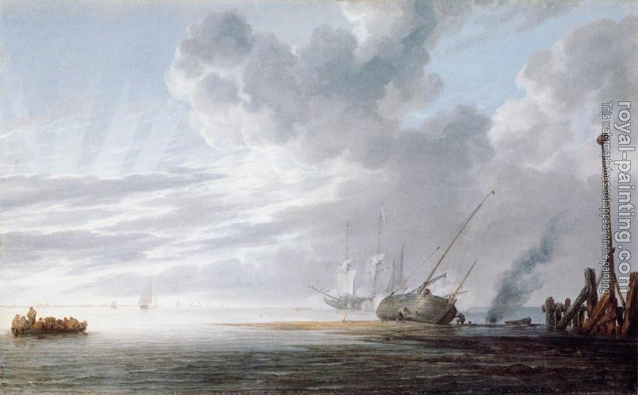 Willem Van De Velde The Younger : Seascape